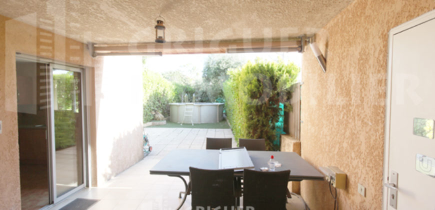 Vente duplex 4 pièces rez de jardin Antibes
