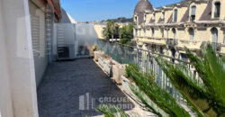 Vente 3 pièces 93 m² + terrasse 62 m² Nice proche V. Hugo