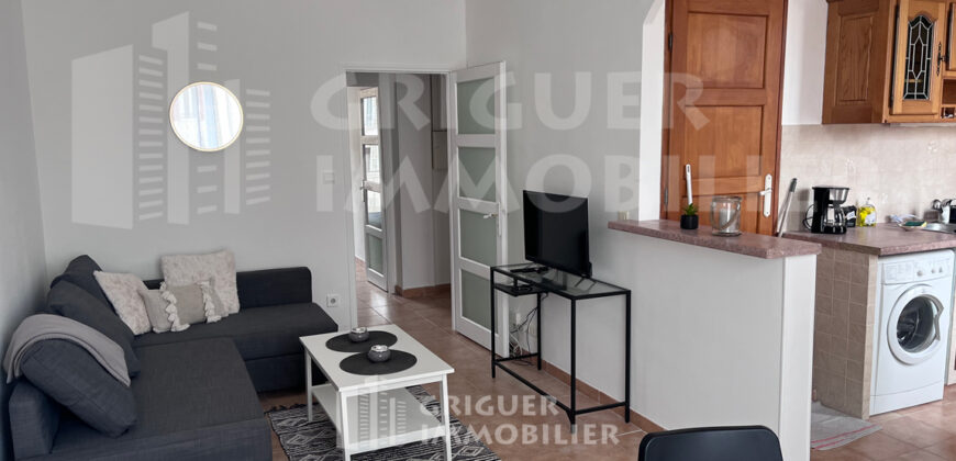 Location meublée appartement 2 pièces Nice proche Universités.