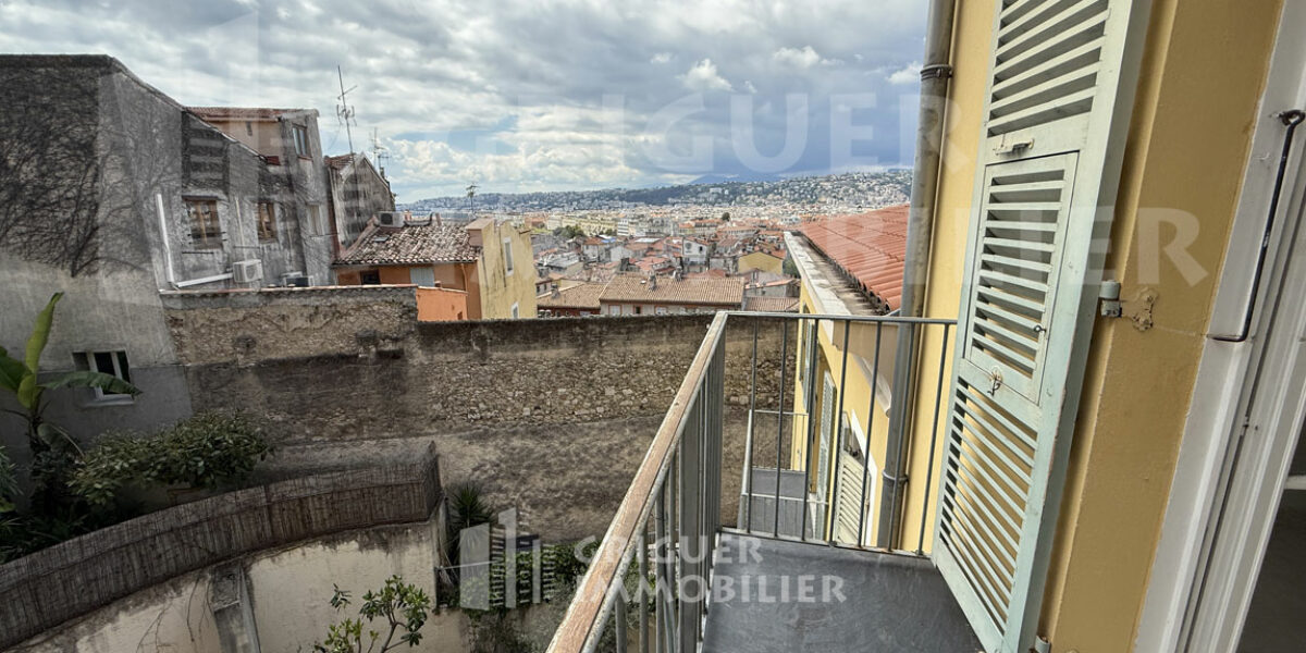 Vente 3 pièces Nice vieille ville proche Garibaldi