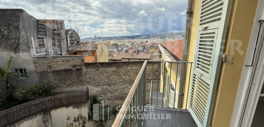 Vente 3 pièces Nice vieille ville proche Garibaldi