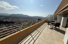Vente 3 pièces Nice Pessicart vue panoramique