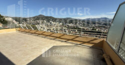 Vente 3 pièces Nice Pessicart vue panoramique
