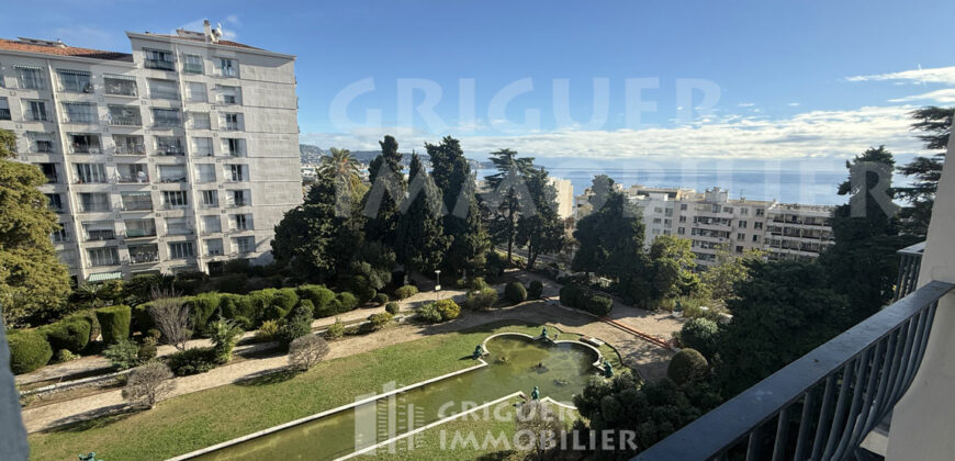 Location grand studio rénové Fabron / Californie