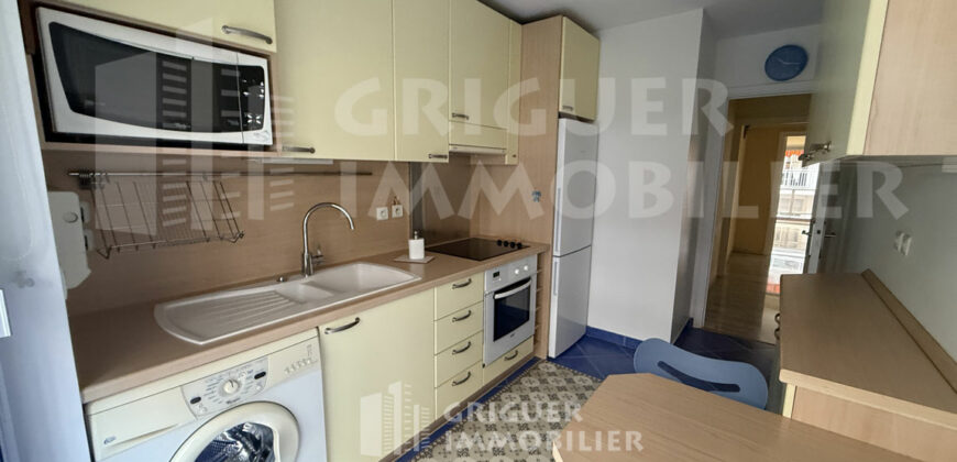 Location 2 pièces Nice centre proche square Mozart