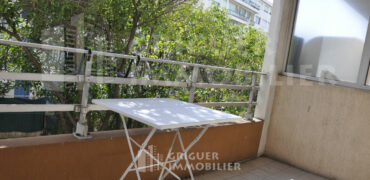 Location studio au calme porche mer Nice / Av Californie