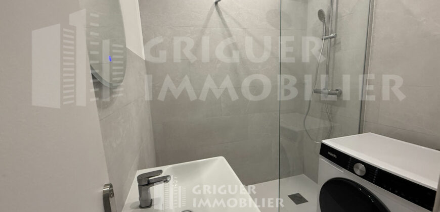 Location grand studio meublé Gorbella / Villa Arson