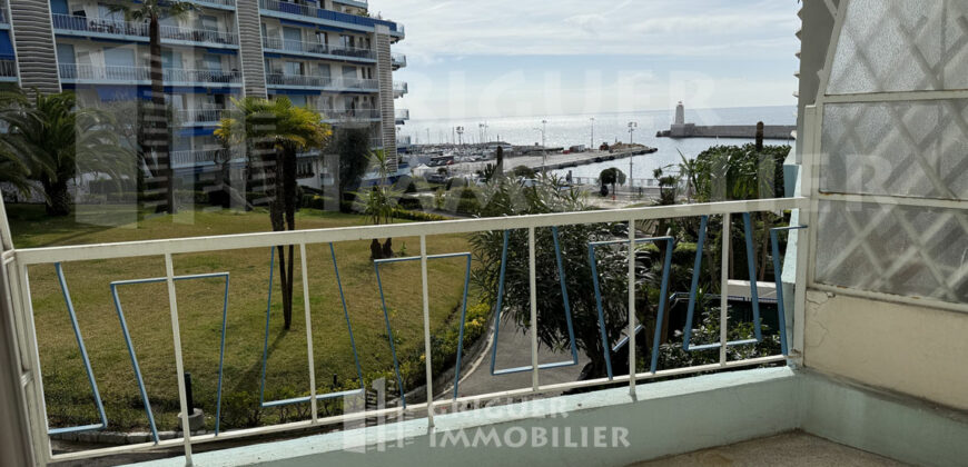 Location grand studio Nice Port Franck Pilatte