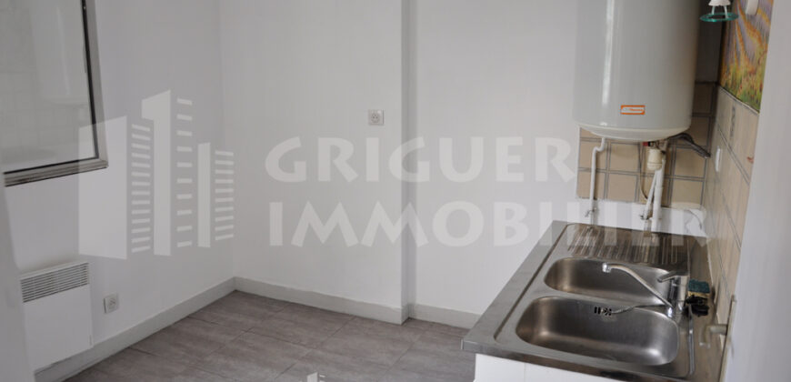 Vente grand studio avec terrasse Nice quartier du Port