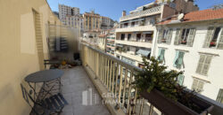 Vente grand studio avec terrasse Nice Bd Gambetta