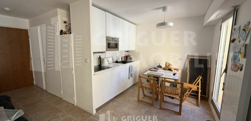 Vente grand studio avec terrasse Nice Bd Gambetta