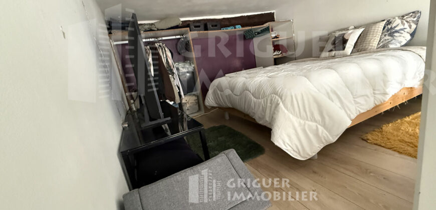 Vente deux studios avec mezzanine Port Nice