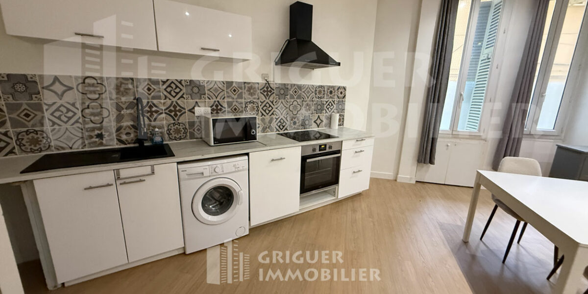 Vente 3 pièces Nice Riquier